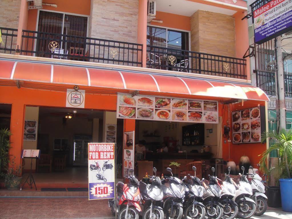 Malee Guesthouse And Restaurant Pattaja Kültér fotó